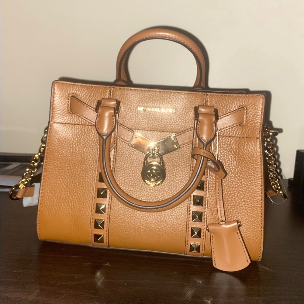 MICHAEL KORS Hamilton Satchel Crossbody Handbag